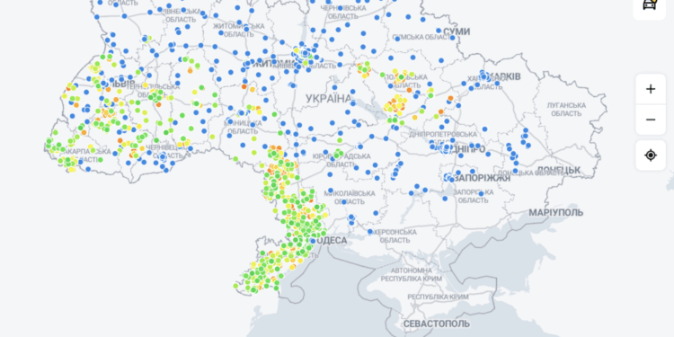 Мапа безбар’єрності Тернополя
