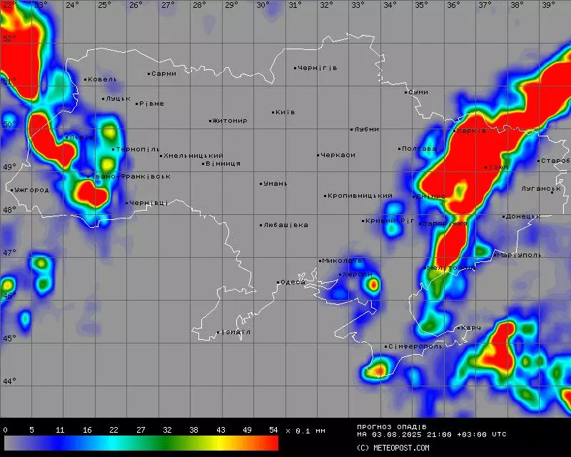 Негода на Тернопільщині