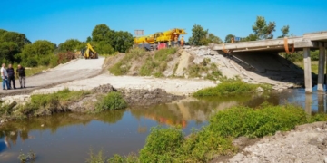 Ремонт мосту на Тернопільщині