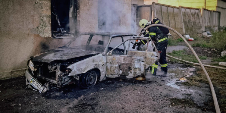 Пожежі на Тернопільщині