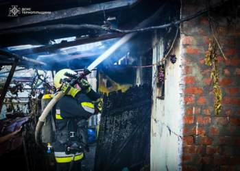 Пожежі на Тернопільщині