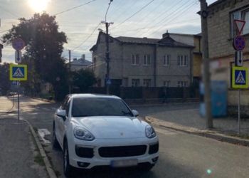 Порушення ПДР у Тернополі