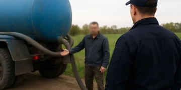 Незаконно зливав нечистоти