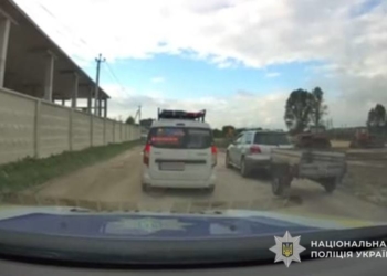 Поліція затримала порушника ПДР