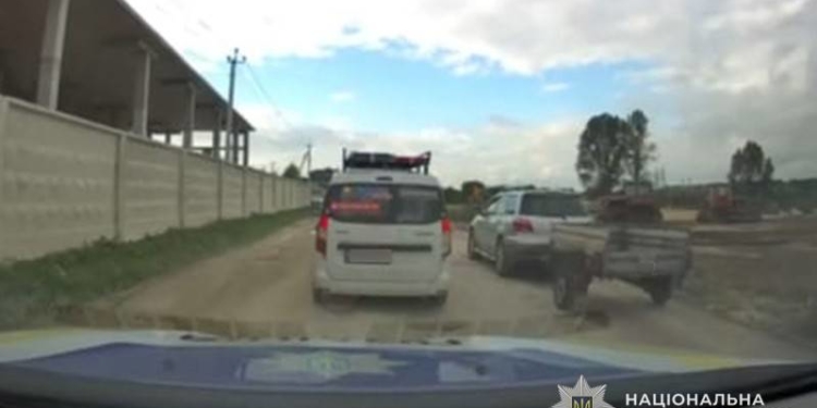 Поліція затримала порушника ПДР