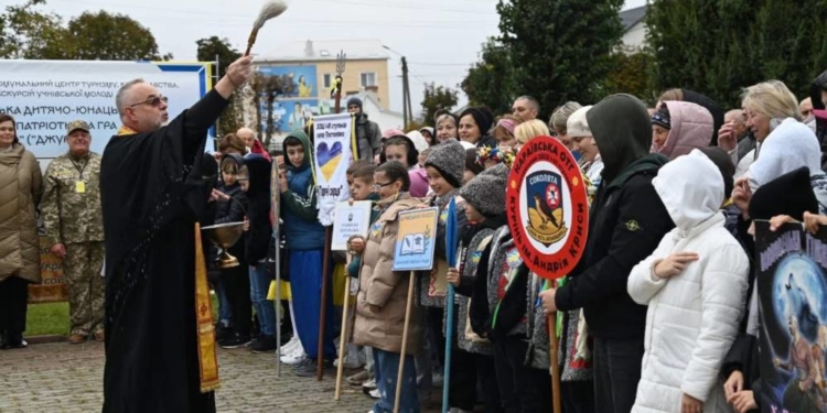 У Зборові відбувся обласний марш патріотів у межах гри «Сокіл» («Джура»)