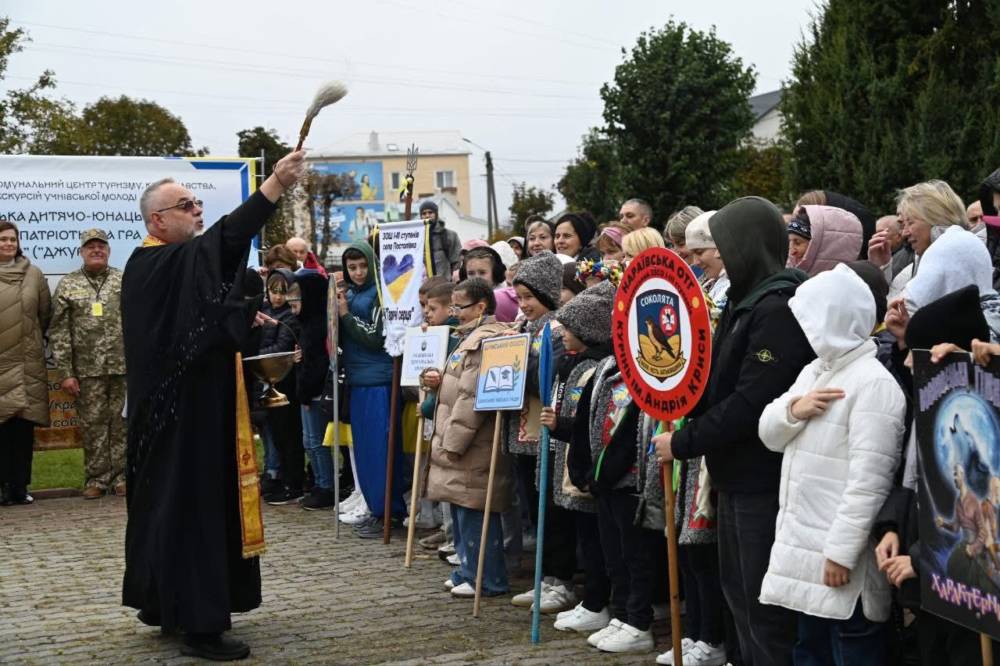 У Зборові відбувся обласний марш патріотів у межах гри «Сокіл» («Джура»)
