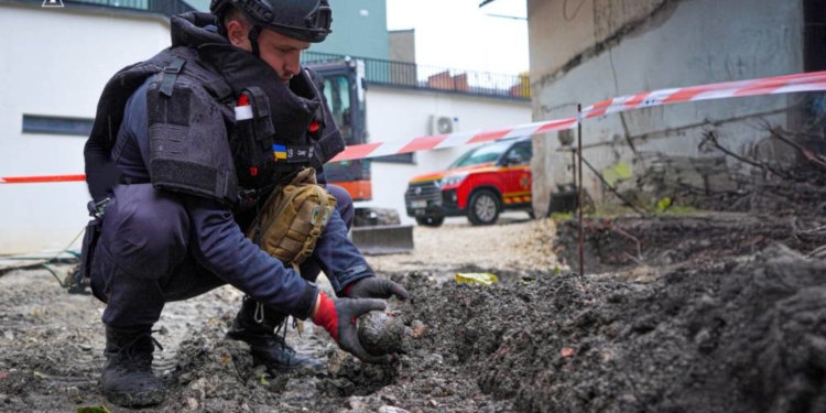 У Тернополі знешкодили мінометну міну часів Другої світової