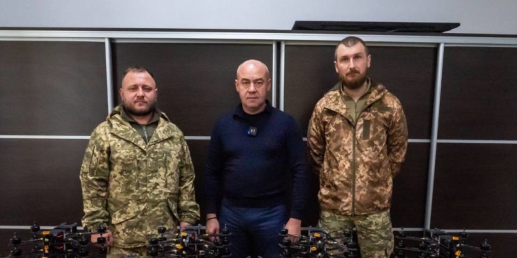 Тернопіль для ЗСУ: 50 FPV-дронів отримали бійці 35-го батальйону