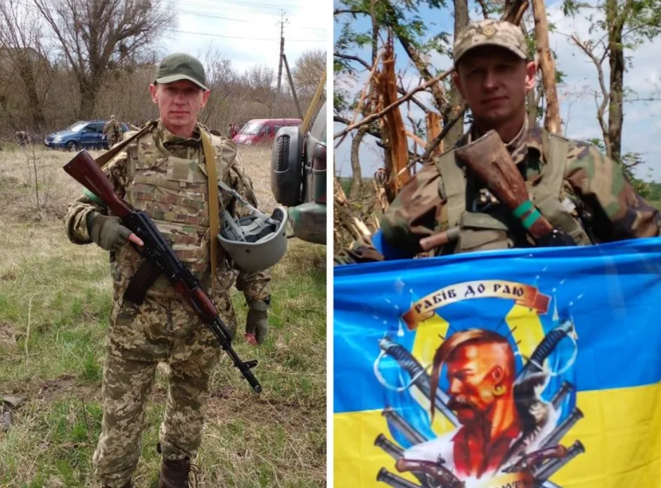 На бойових позиціях. Ванжула Роман