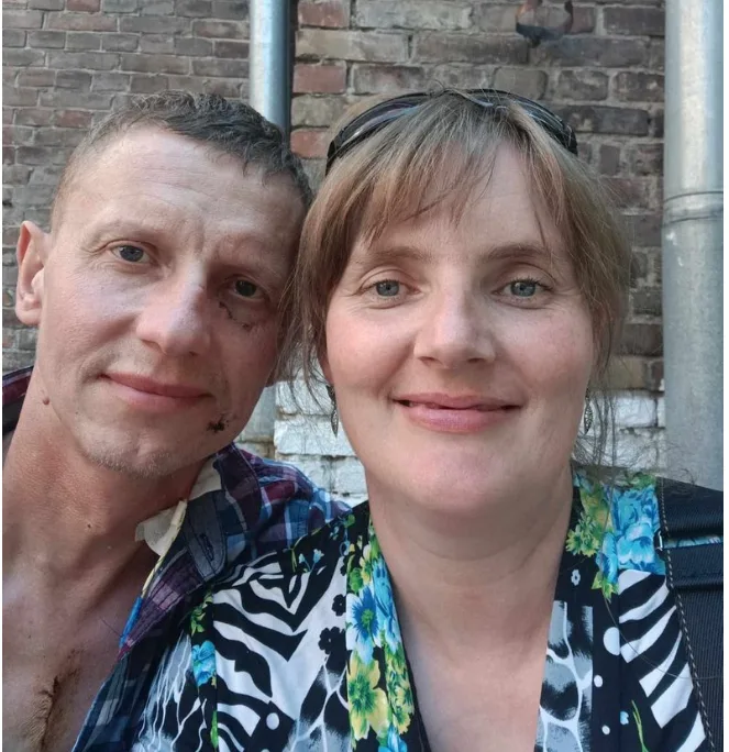 Разом з дружиною. Ванжула Роман