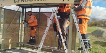 Роботи з утримання та благоустрою доріг