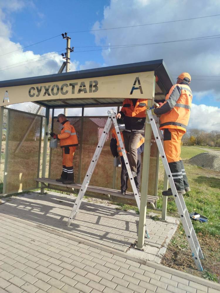 Роботи з утримання та благоустрою доріг