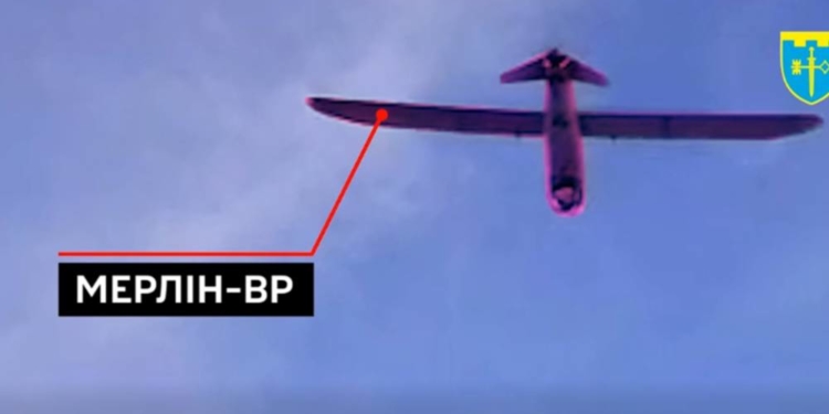 Екіпаж 105 бригади знищив один із розвідувальних дронів