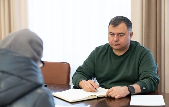 Очільник Тернопільщини провів перший прийом громадян