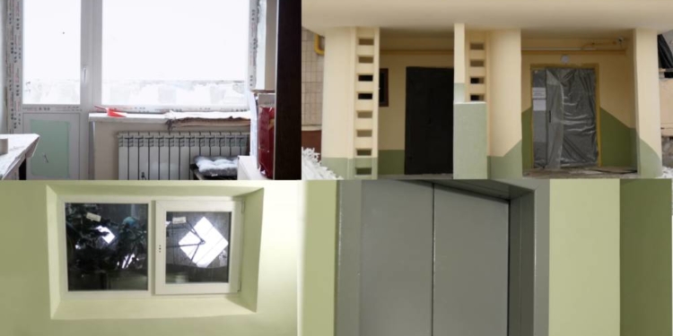 Зa кошти міської рaди відновили третій під’їзд будинку