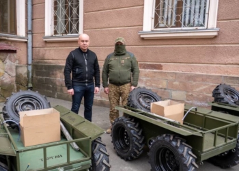 Сергій Надал передав військовим нову партію ударних дронів