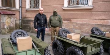 Сергій Надал передав військовим нову партію ударних дронів