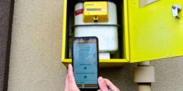 показники газового лічильника