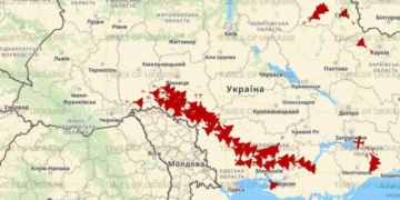 Масована атака шахедів на Тернопіль