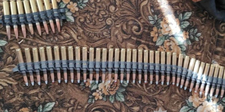 У жителя Іванівської громади вилучили боєприпаси великого калібру