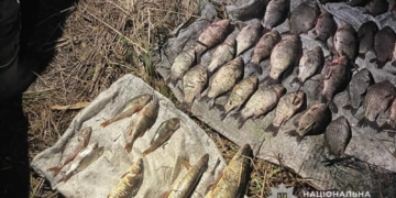 Операція «Нерест»: на Вишнівеччині затримали браконьєра, який рибалив у забороненому місці