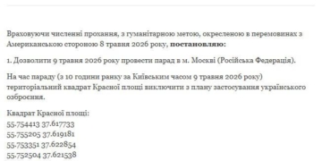 Україна тимчасово виключила Красну площу з переліку цілей на 9 травня