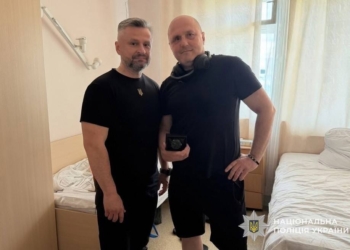 Начальник поліції Тернопільщини провідав поранених бійців у Києві