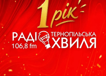 Рік у радіоефірі: «Тернопільська хвиля» 106,8 FM святкує перший день народження