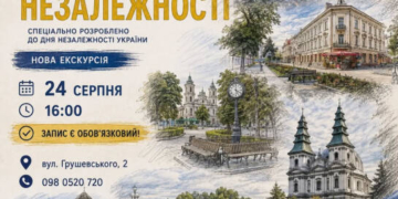 Історична екскурсія до Дня Незалежності у Тернополі