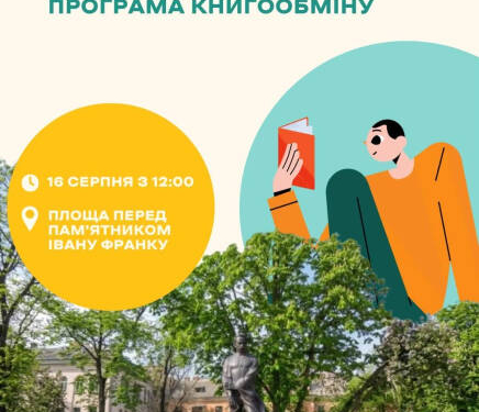 Книгообмін у Тернополі: програма заходу «Книжкова площа»