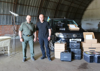 Міський голова Сергій Надал передав 105 бригаді автомобіль Volkswagen Amarok