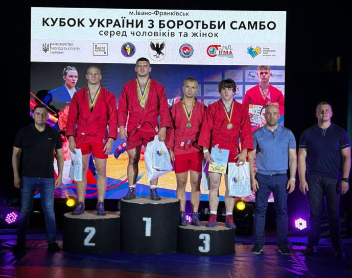 Тернопільські самбісти здобули медаль на Кубку України