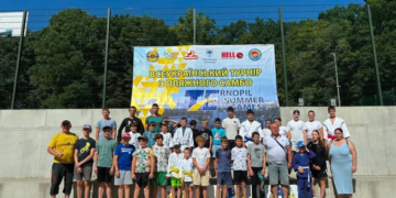 У Тернополі провели турнір з пляжного самбо