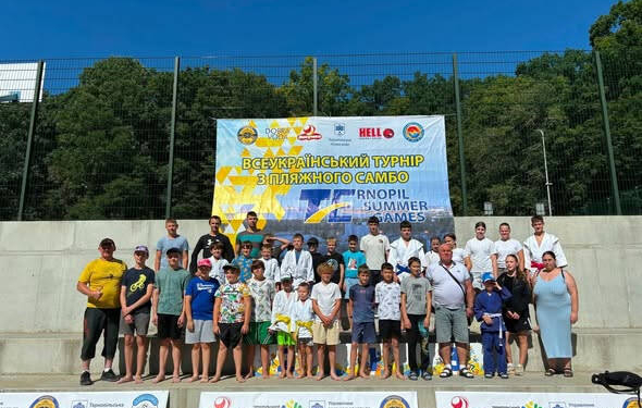 У Тернополі провели турнір з пляжного самбо