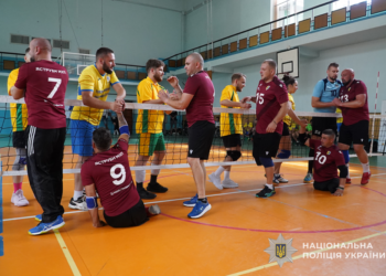 Волейбольний турнір у Тернополі: успіхи поліцейських