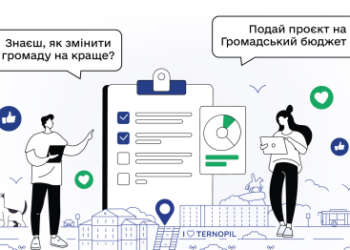 Громадський бюджет Тернополя: онлайн-консультація 23 вересня