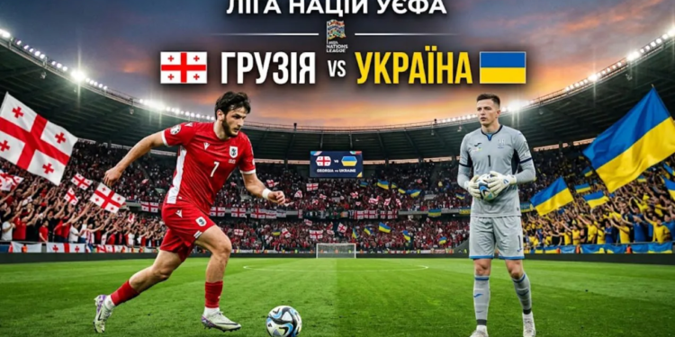 Ліга націй: де дивитися матч Грузія – Україна