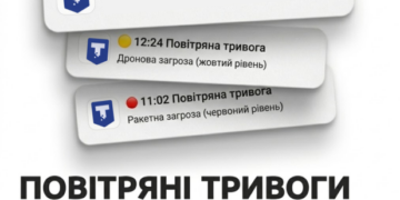 Оновлення в «е-Тернопіль»: нові рівні повітряної тривоги