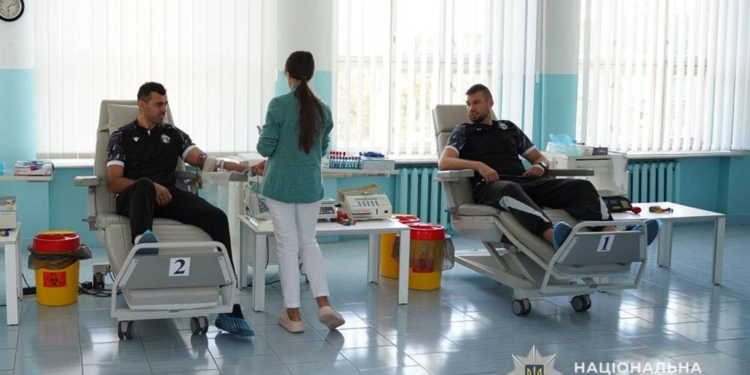 Поліція охорони Тернополя – донорська кров для захисників