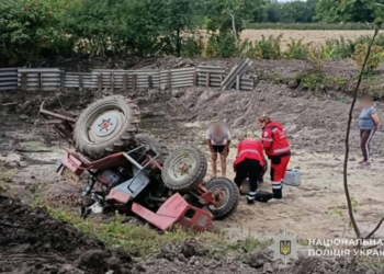 Смертельна ДТП на Кременеччині: загинув водій трактора