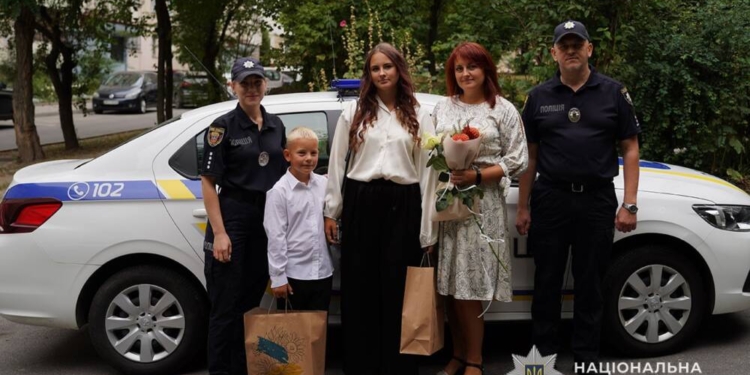 Тернопільські поліцейські підтримали дітей полеглих героїв