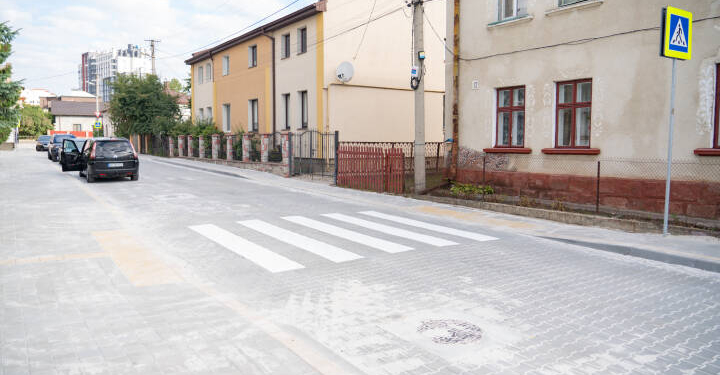 У Тернополі завершили ремонт вулиці Івана Горбачевського