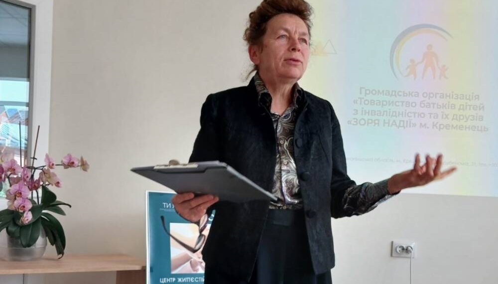 Голова ГО «Зоря надії» Алла Андрущук: «Ми повертаємо людям відчуття власної гідності»