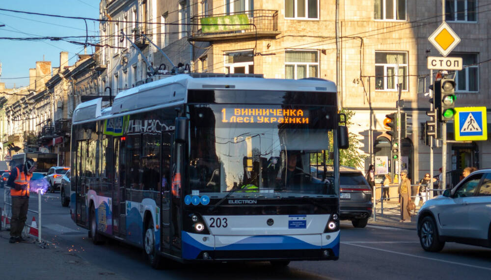 У Тернополі на маршрути вийшли всі 17 нових тролейбусів «Електрон»: Сергій Надал