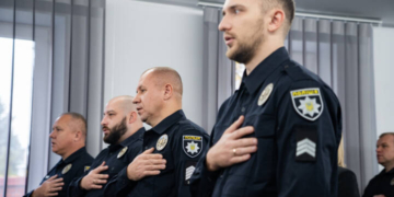 Ігор Гірчак привітав поліцію охорони у Тернополі