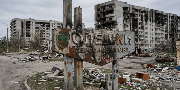 РФ заблокувала евакуацію цивільних з окупованих Олешок