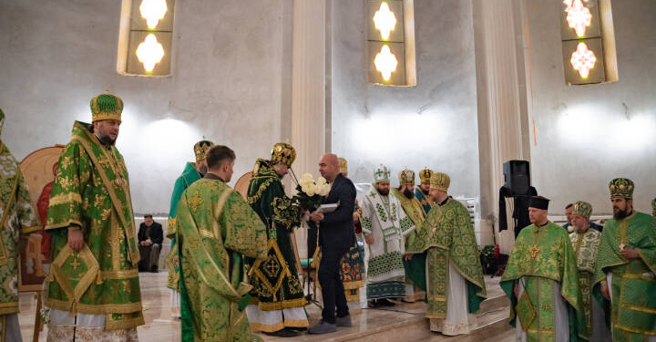 Сергій Надал привітав митрополита Нестора зі святом