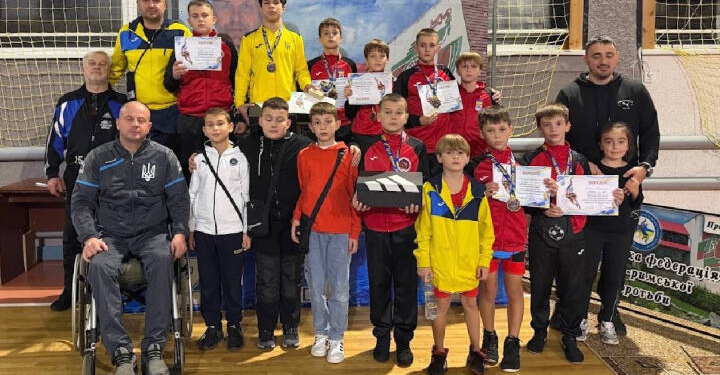 Тернопільські борці здобули 8 нагород на турнірі з греко-римської боротьби