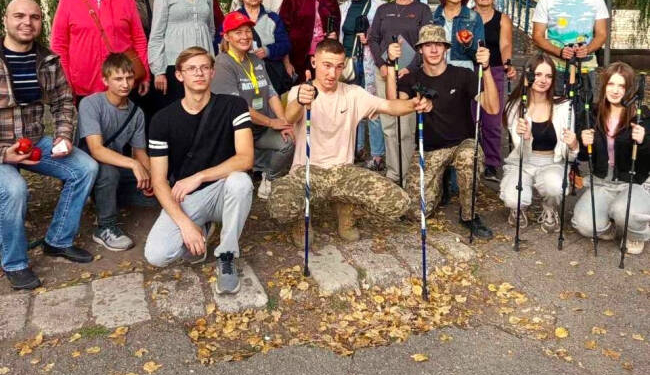 У Тернополі провели майстер-клас зі скандинавської ходьби